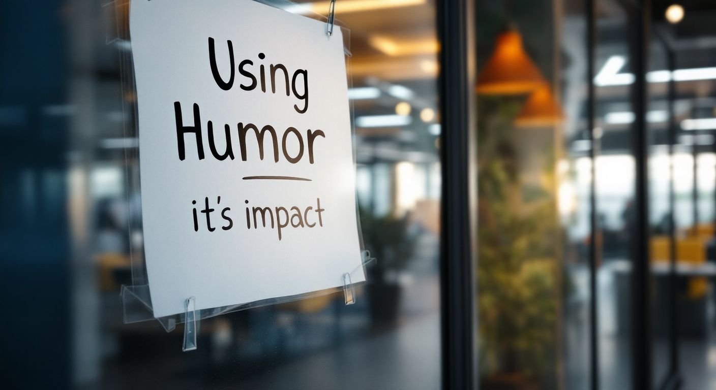 funny signs of using humor at work